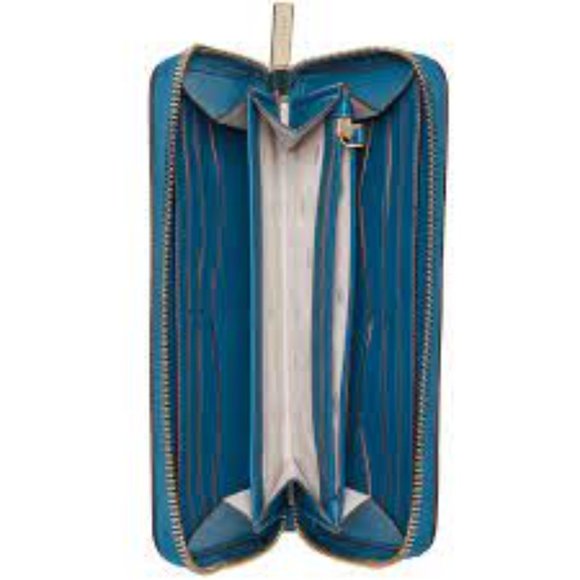 Kate Spade New York Staci Large Continental Wallet, Dark Peacock Blue - Picture 2 of 2